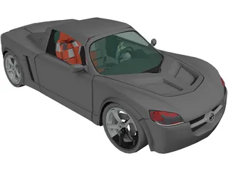 Opel Speedster 3D Model