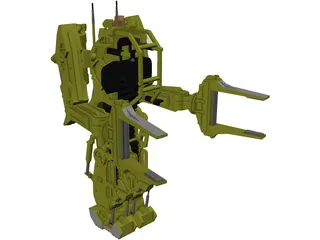 Loader Robot 3D Model