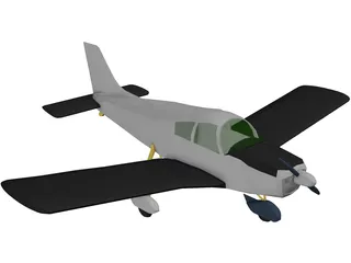 Socata TB-20 3D Model