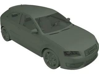 Audi A3 3D Model