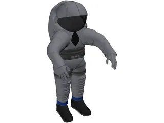 Space Suit 3D Model