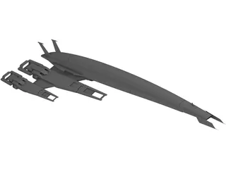 SR-2 Normandy 3D Model