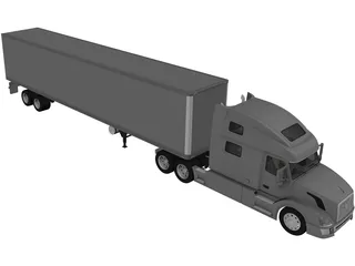 Volvo Truck (2002) 3D Model