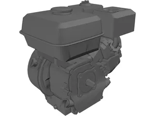 Honda GX160 Engine 3D Model