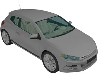 Volkswagen Scirocco 3D Model