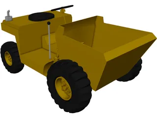 Construction Truck 3D Model