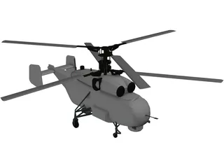 Kamov Ka-27 3D Model