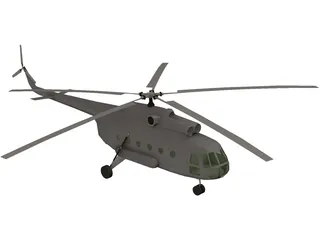 Mil Mi-8 Hip 3D Model