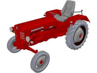 Tractor D326 Mc Cormic 3D Model