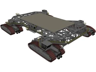 NASA Crawler Transporter 3D Model