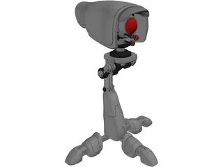 Digital Camera 3D Model