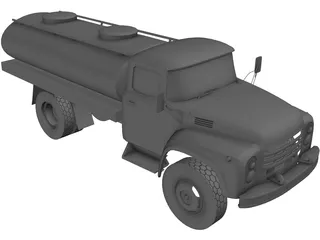 ZIS-3 3D Model