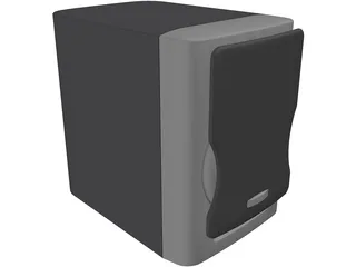 Speaker 3D Model