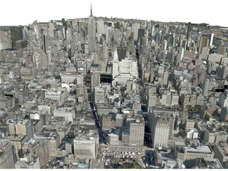 New York City Manhattan 3D Model
