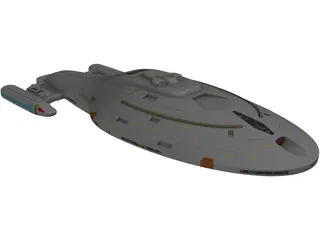 Star Trek Voyager 3D Model