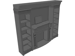 Fireplace 3D Model