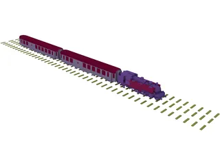 Narrow Gauge 3D Model