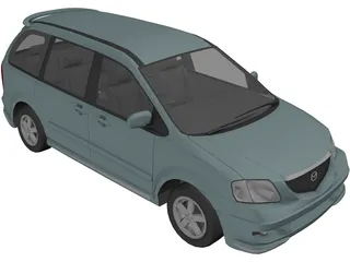 Mazda MPV (2000) 3D Model