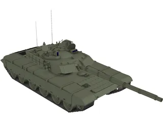 ZTZ-99 Chinese MBT 3D Model