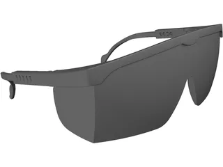 Scott Welding Goggles 3D Model