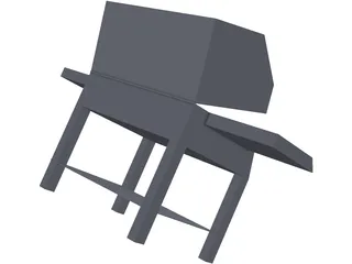 BBQ Grill 3D Model