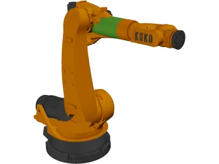 Kuka Robot 3D Model