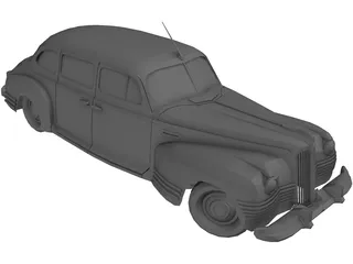 ZIL ZIS 110 (1945) 3D Model