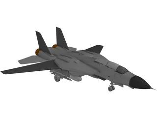 F-14 Tomcat 3D Model