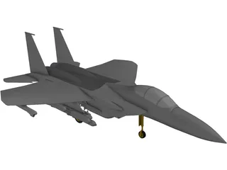 F-15A 3D Model