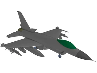 F-16 Falcon 3D Model