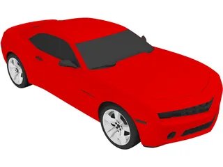 Chevrolet Camaro RS (2009) 3D Model