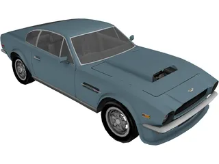 Aston Martin Vantage V8 (1977) 3D Model