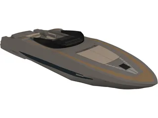 Speed Boat 3D Model