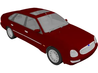 Ford Scorpio (1995) 3D Model