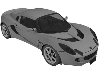 Lotus Elise S2 3D Model