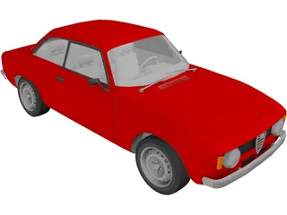 Alfa Romeo Giulia Sprint GTA 3D Model