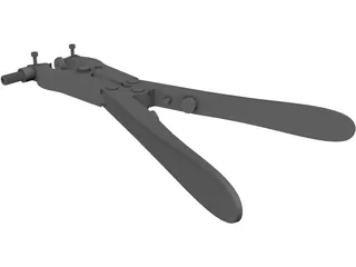 Hand Perforator 3D Model