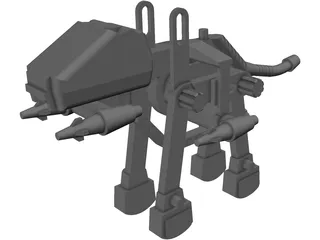 Mechanical Dinosaur Toy 3D Model