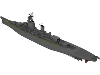 USS Montana 3D Model