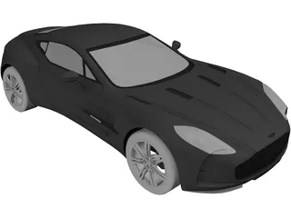 Aston Martin One-77 3D Model