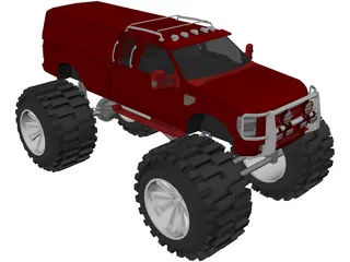 Ford Super Duty 3D Model