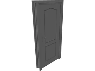 Western Door 3D Model