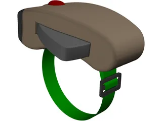 Flashlight 3D Model