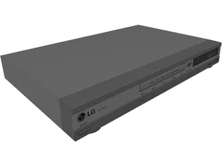 LG DVD Player 3D Model