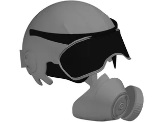 Helmet 3D Model