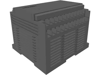 Mitsubishi PLC 3D Model