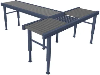 Conveyor Belt 3D Model