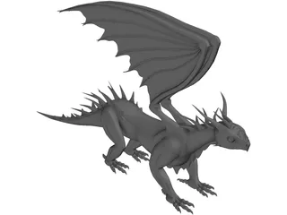 Dragon 3D Model