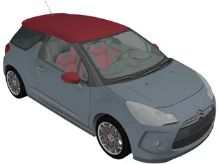 Citroen DS3 Sport (2011) 3D Model