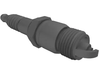 Sparkplug 3D Model